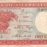 2 леоне 1964-1970 годов. Сьерра-Леоне. р2d