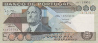 5000 эскудо 1983 года. Португалия. р182с(5)