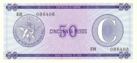 50 песо 1985 года. Куба. рFX24