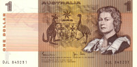 1 доллар 1974-1983 годов. Австралия. р42d