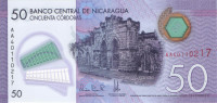 50 кордоба 2021 года. Никарагуа. p211(21)