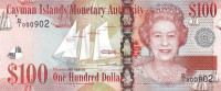 Банкнота 100 долларов 2010 года. Каймановы острова. р43