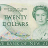20 долларов 1981-1992 годов. Новая Зеландия. р173b