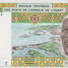 500 франков 1991 года. Того. р810Та