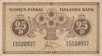 25 пенни 1918 года. Финляндия. р33(9)