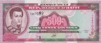 Банкнота 500 гурдов 2003 года. Гаити. р270b
