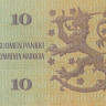 10 марок 1980 года. Финляндия. р111а(7)