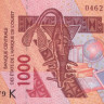 1000 франков 2004 года. Сенегал. р715Кb