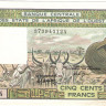 500 франков 1986 года. Буркина-Фасо.  р306Сj
