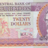 20 долларов 1999 года. Барбадос. р57