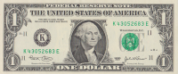 1 доллар 2003 года. США. р515а(К)
