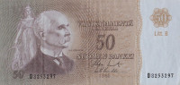 Банкнота 50 марок 1963 года. Финляндия. р107а(30)