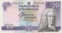 20 фунтов 2000 года. Шотландия. р354d