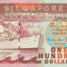 100 долларов 1995 года. Сингапур. р23с