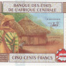 500 франков 2002 года. ЦАР. р306Ма