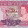 10 долларов 1977 года. Соломоновы острова. р7b