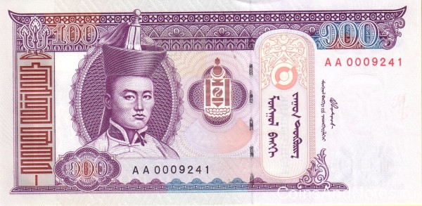 100 тугриков 2000 года. Монголия. р65a
