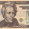 20 долларов 2004 года. США. р521а(B2)