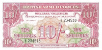 Банкнота 10 шиллингов 1956 года. Великобритания. рМ28b