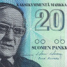 20 марок 1993 года. Финляндия. р123(1)