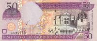 50 песо 2002 года. Доминиканская республика. р170b