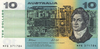 10 долларов 1991 года. Австралия. р45g