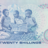 20 шиллингов 1987 года. Кения. р21f