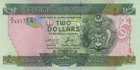 Банкнота 2 доллара 2006 года. Соломоновы острова. р25(1)
