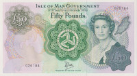 Банкнота 50 фунтов 1983 года. Остров Мэн. р39