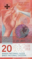20 франков 2015 года. Швейцария. р 76a