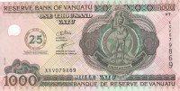 1000 вату 2005 года. Вануату. р11