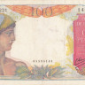 100 пиастров 1947-1954 годов. Французский Индокитай. р82а