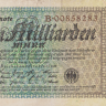 10 миллиардов марок 1923 года. Германия. р116а(1)