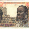 100 франков 20.03.1961 года. Буркина-Фасо (Верхняя Вольта).  р301Cb