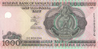1000 вату 2002 года. Вануату. р10а
