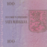 100 марок 1976 года. Финляндия. р109а(60)