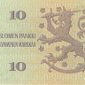 10 марок 1980 года. Финляндия. р111а(29)