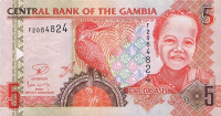 5 даласи 2013 года. Гамбия. р25c