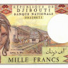 1000 франков 1979-2005 годов. Джибути. р37е