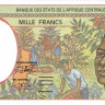 1000 франков 2000 года. Экваториальная Гвинея. р502Ng