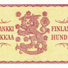 100 марок 1957 года. Финляндия. р97а(21)
