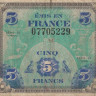 5 франков 1944 года. Франция. р115