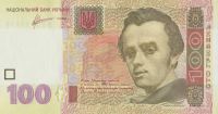 100 гривен 2011 года. Украина. р122b