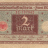 2 марки 1920 года. Германия. p60