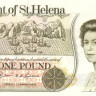 1 фунт 1981 года. Остров Святой Елены. р9