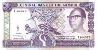 50 даласи 1989-1995 годов. Гамбия. р15