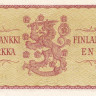 1 марка 1963 года. Финляндия. р98а(37)