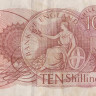 10 шиллингов 1960-1970 годов. Великобритания. р373а