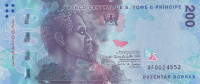 Банкнота 200 добра 2020 года. Сан-Томе и Принсипи. р new