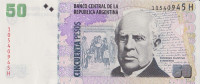 50 песо 2003-2015 годов. Аргентина. р356(6)